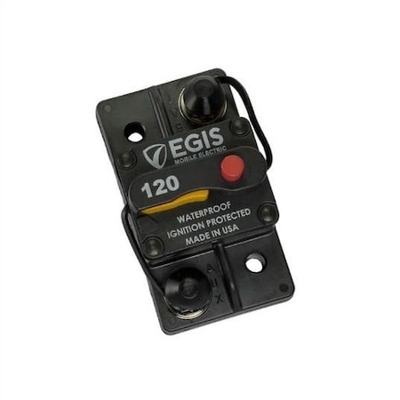 Egis Mobile Electric 285 Series 120A Surface Mount Circuit Breaker | by West Marine